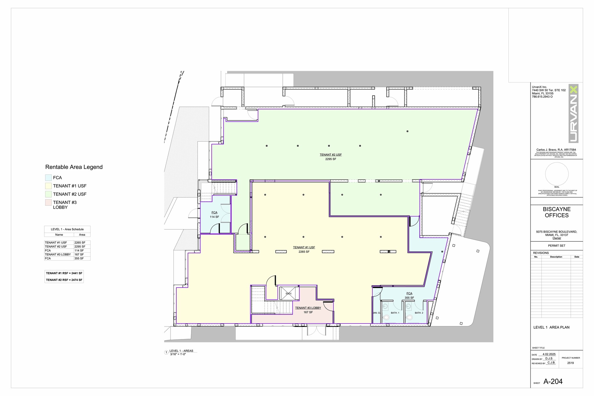5061 Biscayne Blvd, Miami, FL for lease Site Plan- Image 1 of 5