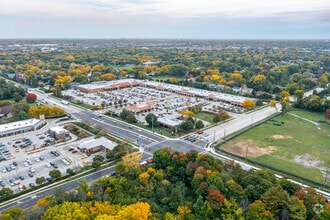 2709-2775 Willow Rd, Glenview, IL - Aerial map view