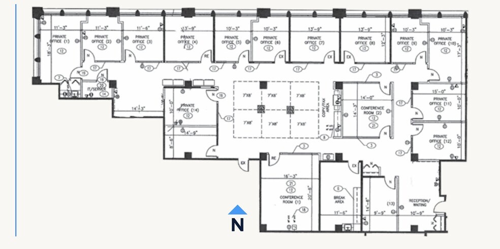223 W Jackson Blvd, Chicago, IL à louer - Plan d’étage - Image 2 de 14