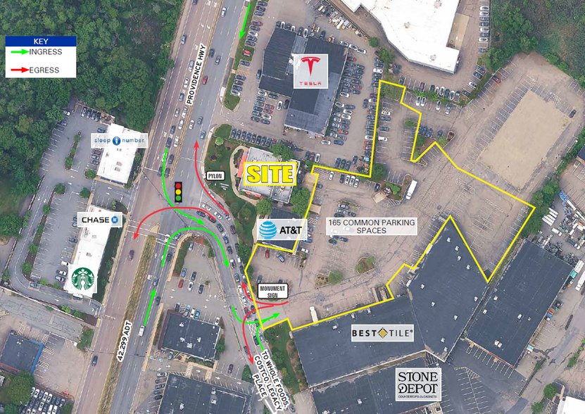 850 Providence Hwy, Dedham, MA for lease - Building Photo - Image 2 of 5