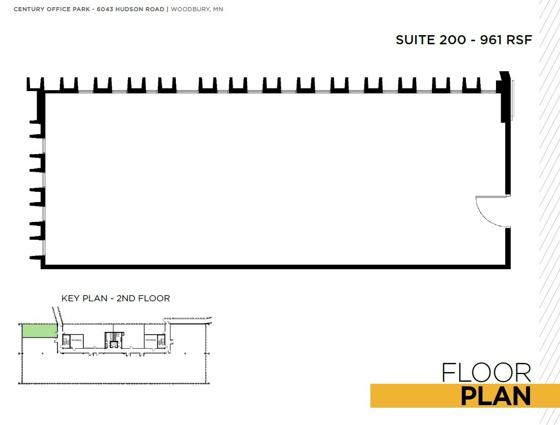 6043 Hudson Rd, Woodbury, MN à louer Plan d’étage- Image 1 de 1