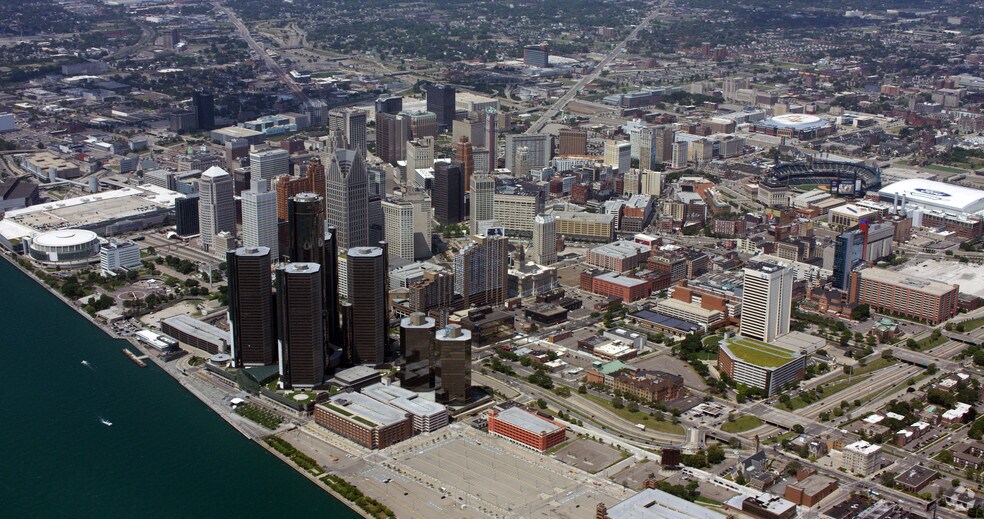 610 W Congress St, Detroit, MI à vendre - Aérien - Image 2 de 10