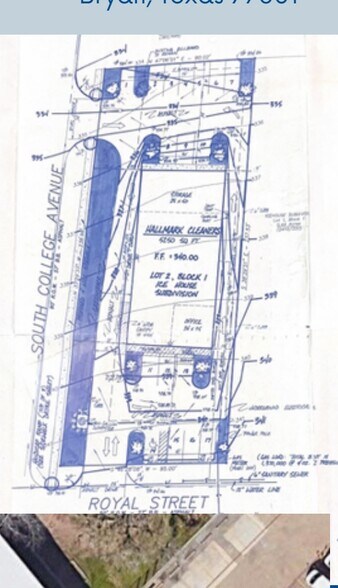 3611 S College Ave, Bryan, TX à vendre - Plan de site - Image 3 de 3