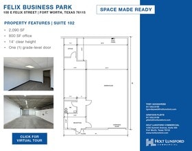 100 E Felix St, Fort Worth, TX for lease Interior Photo- Image 1 of 1