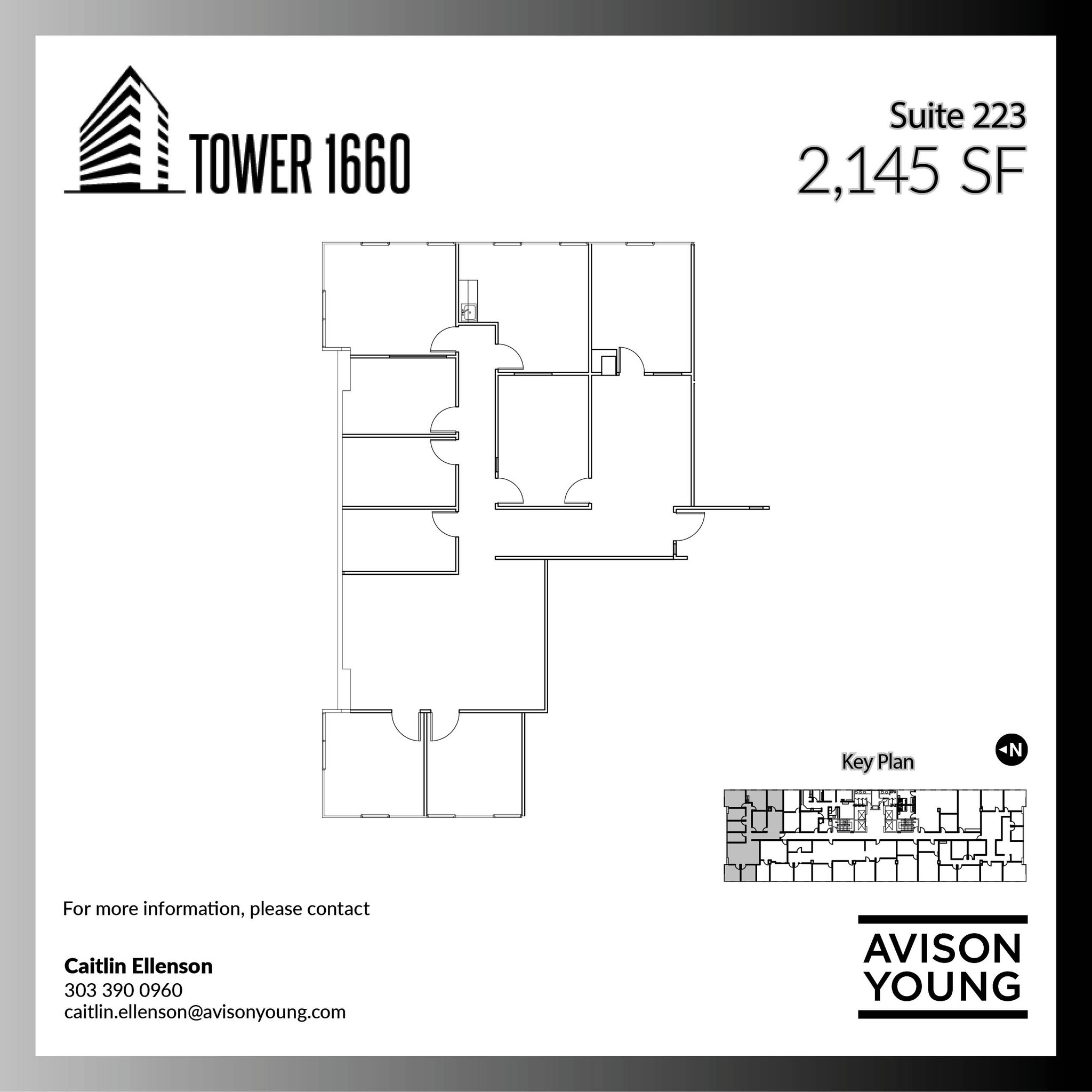 1660 S Albion St, Denver, CO for lease Floor Plan- Image 1 of 1