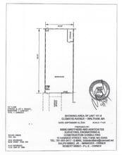 108 Clematis Ave, Waltham, MA à louer Plan d’étage- Image 1 de 1
