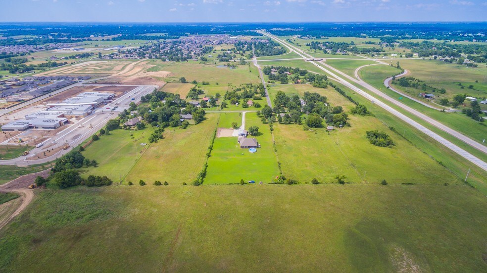 12403 N 135th East Ave, Collinsville, OK for sale - Aerial - Image 2 of 12