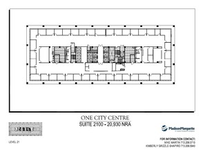 1021 Main St, Houston, TX for lease Floor Plan- Image 1 of 1