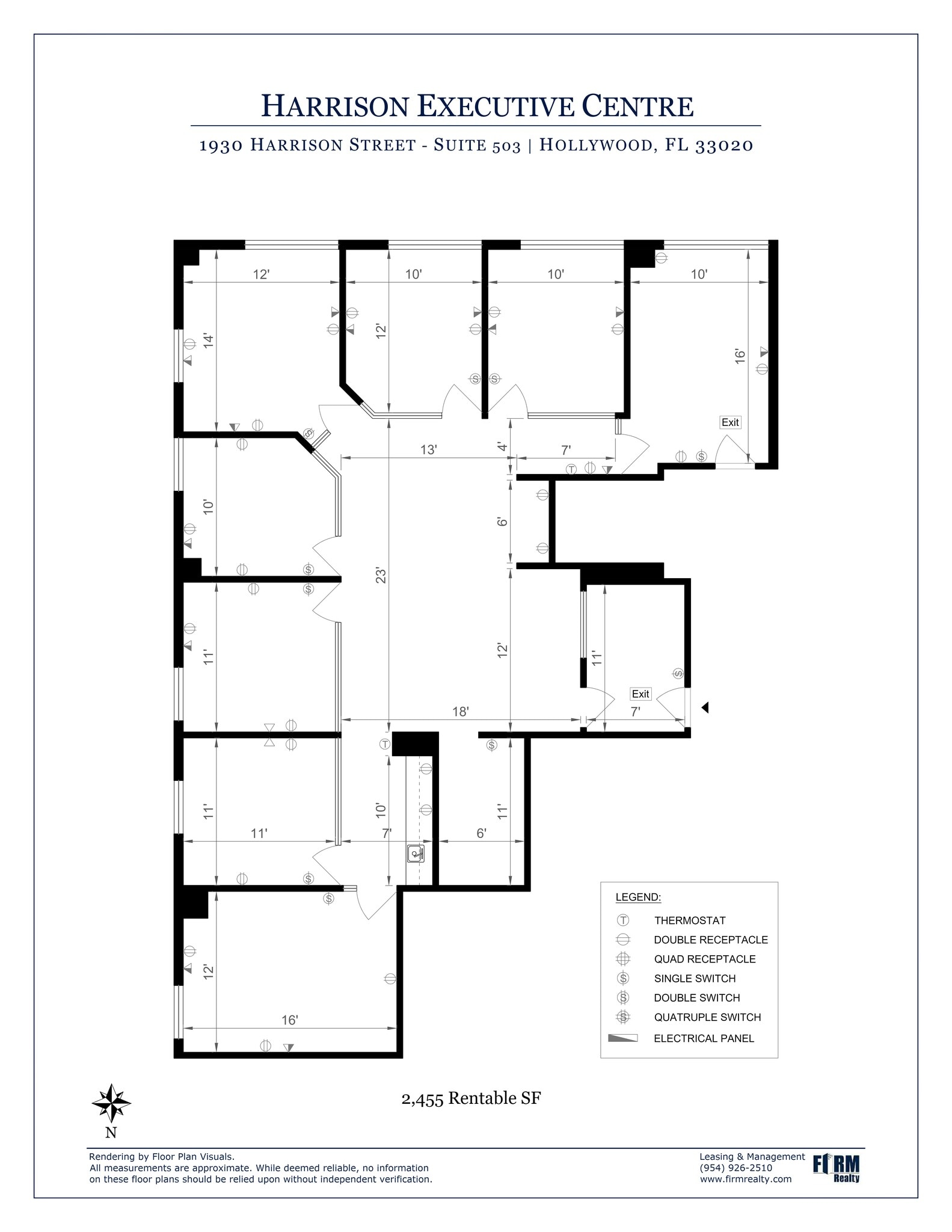 1930 Harrison St, Hollywood, FL for lease Site Plan- Image 1 of 23
