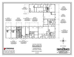 21455 Melrose Ave, Southfield, MI à louer Plan d’étage- Image 2 de 2
