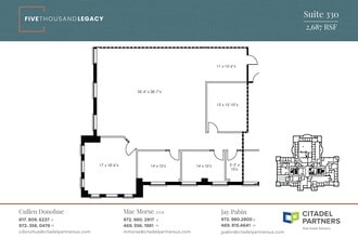5000 Legacy Dr, Plano, TX for lease Floor Plan- Image 1 of 1