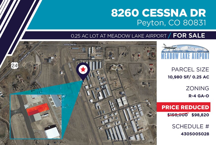 8262 Cessna Dr, Peyton, CO à vendre - Photo du bâtiment - Image 2 de 2