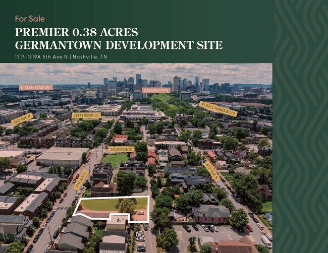 More details for 1317-1319A 5th Ave N Ave, Nashville, TN - Land for Sale