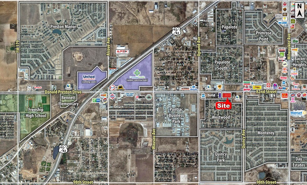 Sec 82nd & Saratoga, Lubbock, TX for sale - Building Photo - Image 2 of 3