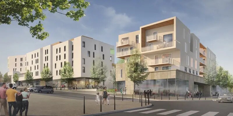 Commerce de détail dans Sathonay-Camp à louer Photo du bâtiment- Image 1 de 3