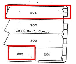 1215 Karl Ct, Wauconda, IL à louer Plan d’étage- Image 1 de 1