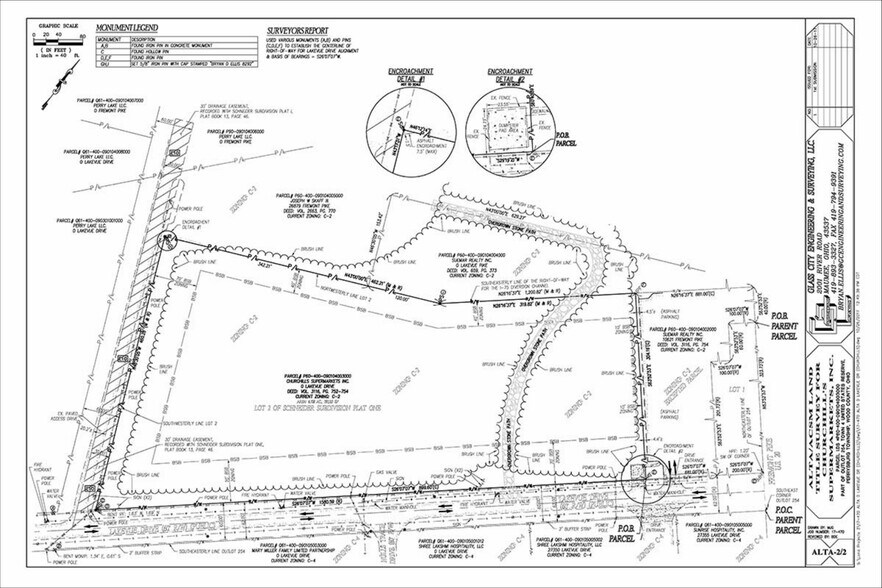 0 Lakevue Dr, Perrysburg, OH à vendre - Plan cadastral - Image 2 de 2