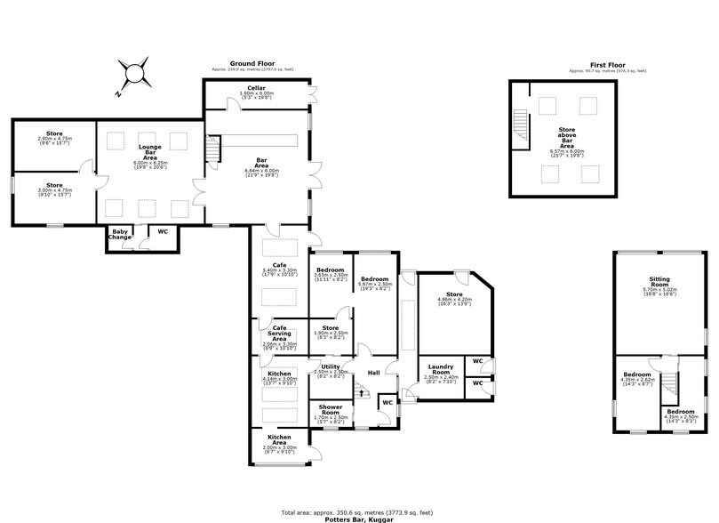 Kennack Sands, Ruan Minor à vendre - Plan d’étage - Image 3 de 14