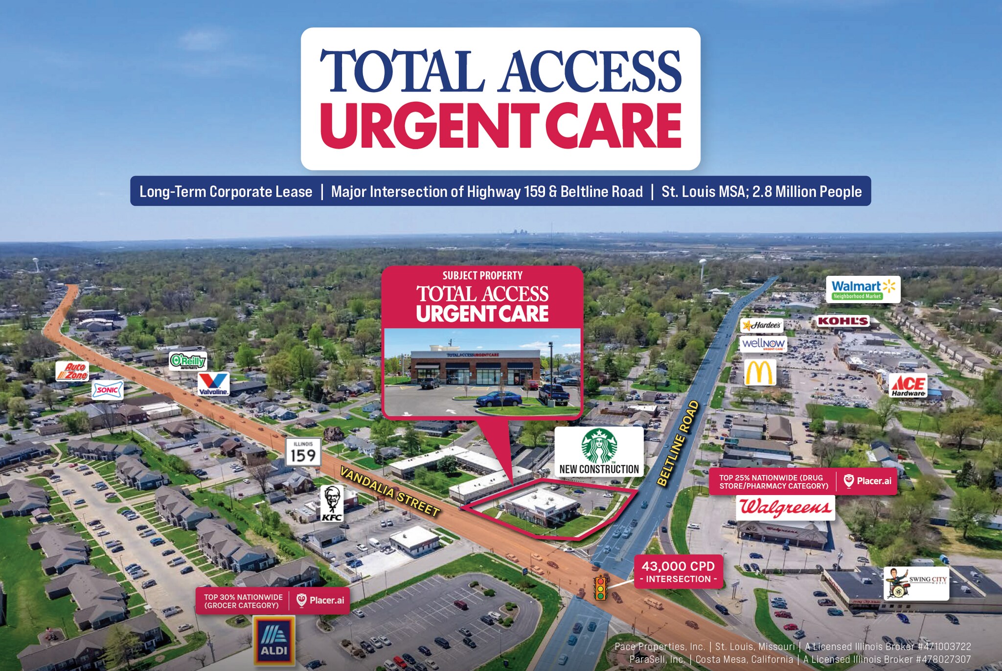 400 Belt Line Rd, Collinsville, IL à vendre Photo principale- Image 1 de 1