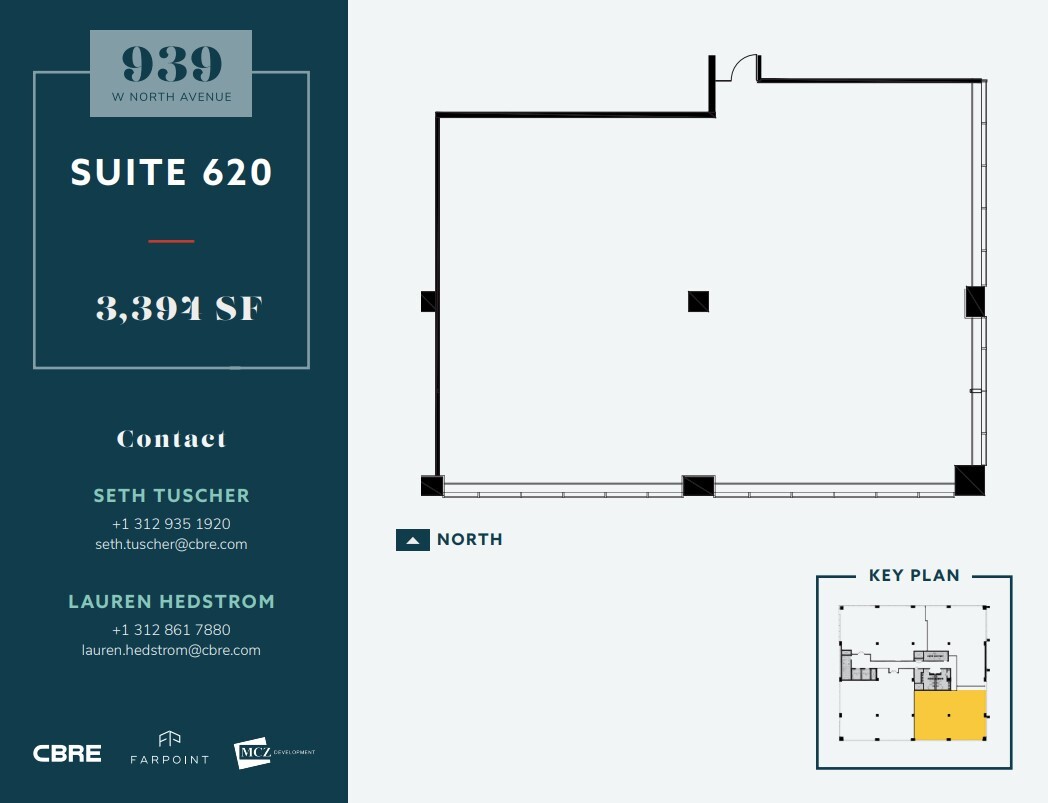 915-939 W North Ave, Chicago, IL for lease Floor Plan- Image 1 of 4