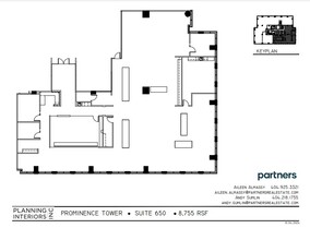 3475 Piedmont Rd NE, Atlanta, GA à louer Plan d’étage- Image 1 de 1