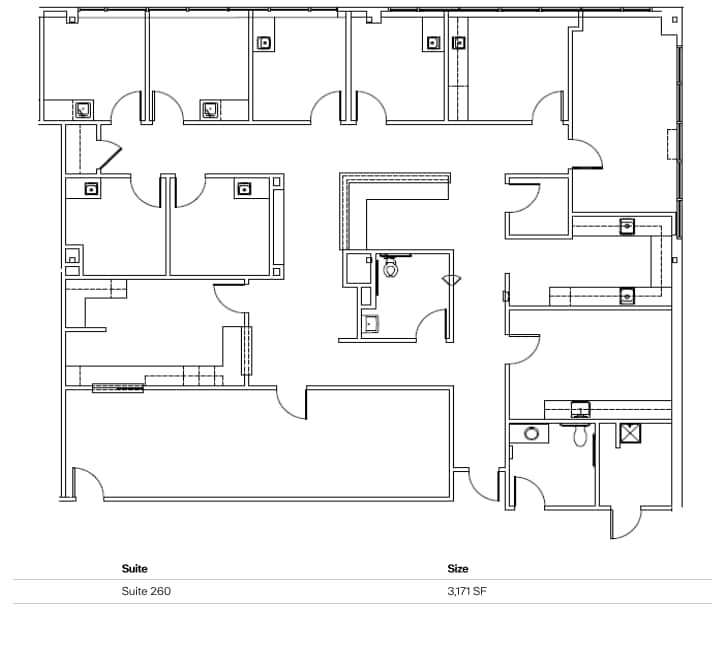 500 W Main St, Lewisville, TX à louer Plan d’étage- Image 1 de 1