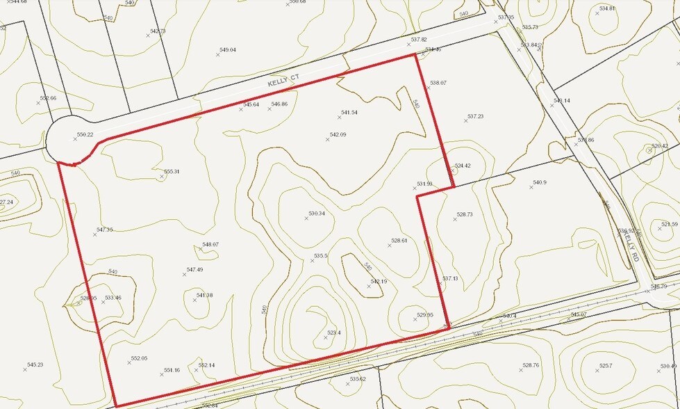 110 Kelly Ct, Bowling Green, KY à vendre - Plan cadastral - Image 3 de 4