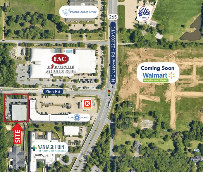 2805 E Zion Rd, Fayetteville, AR à louer - Photo du bâtiment - Image 3 de 11