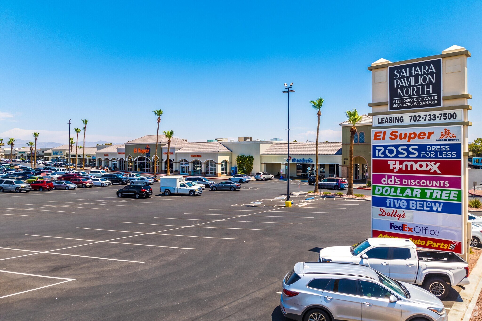 4604-4798 W Sahara Ave, Las Vegas, NV à louer Photo du bâtiment- Image 1 de 19