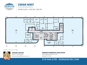 3109 Poplarwood Ct, Raleigh, NC à louer Plan d’étage- Image 1 de 1