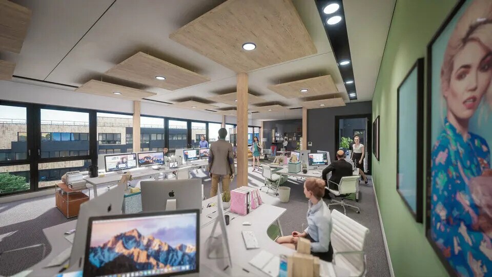 Bureau dans Schiltigheim à louer - Photo du bâtiment - Image 2 de 12