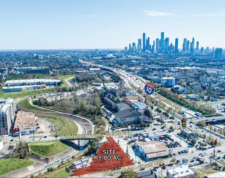 4802 Larkin St, Houston, TX à louer - Aérien - Image 3 de 3