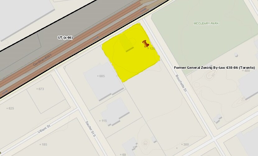 120 Bouchette St, Toronto, ON à louer - Plan cadastral - Image 2 de 2