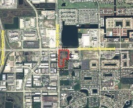9900 W Commercial Blvd, Sunrise, FL - AÉRIEN Vue de la carte