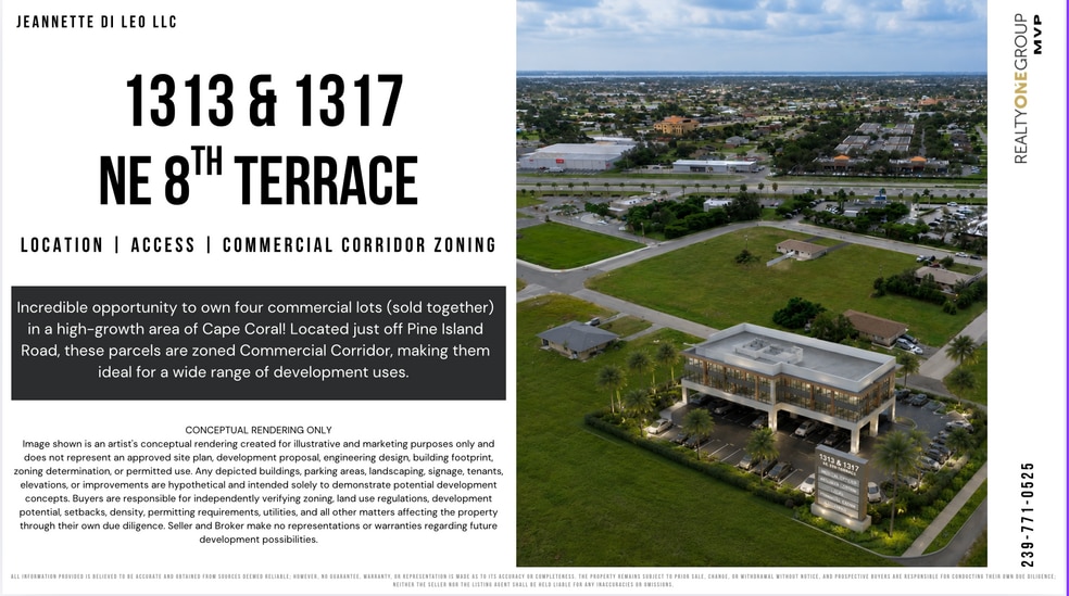 1313 8th Ter, Cape Coral, FL for sale - Building Photo - Image 1 of 3
