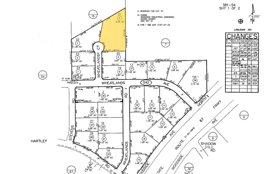 9437 Wheatlands Ct, Santee, CA for lease - Plat Map - Image 3 of 6