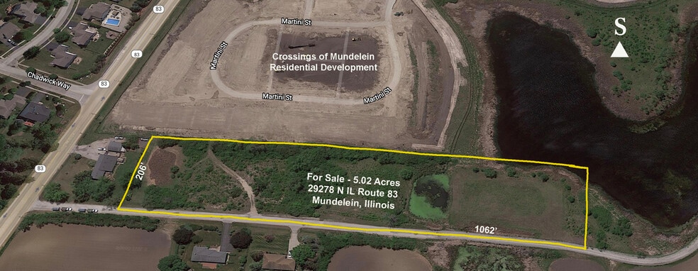 29278 N Il Route 83, Mundelein, IL for sale - Aerial - Image 1 of 2