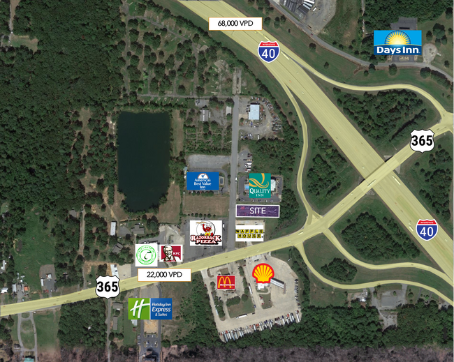 Plus de détails pour 14318 Frontier Dr, North Little Rock, AR - Terrain à vendre