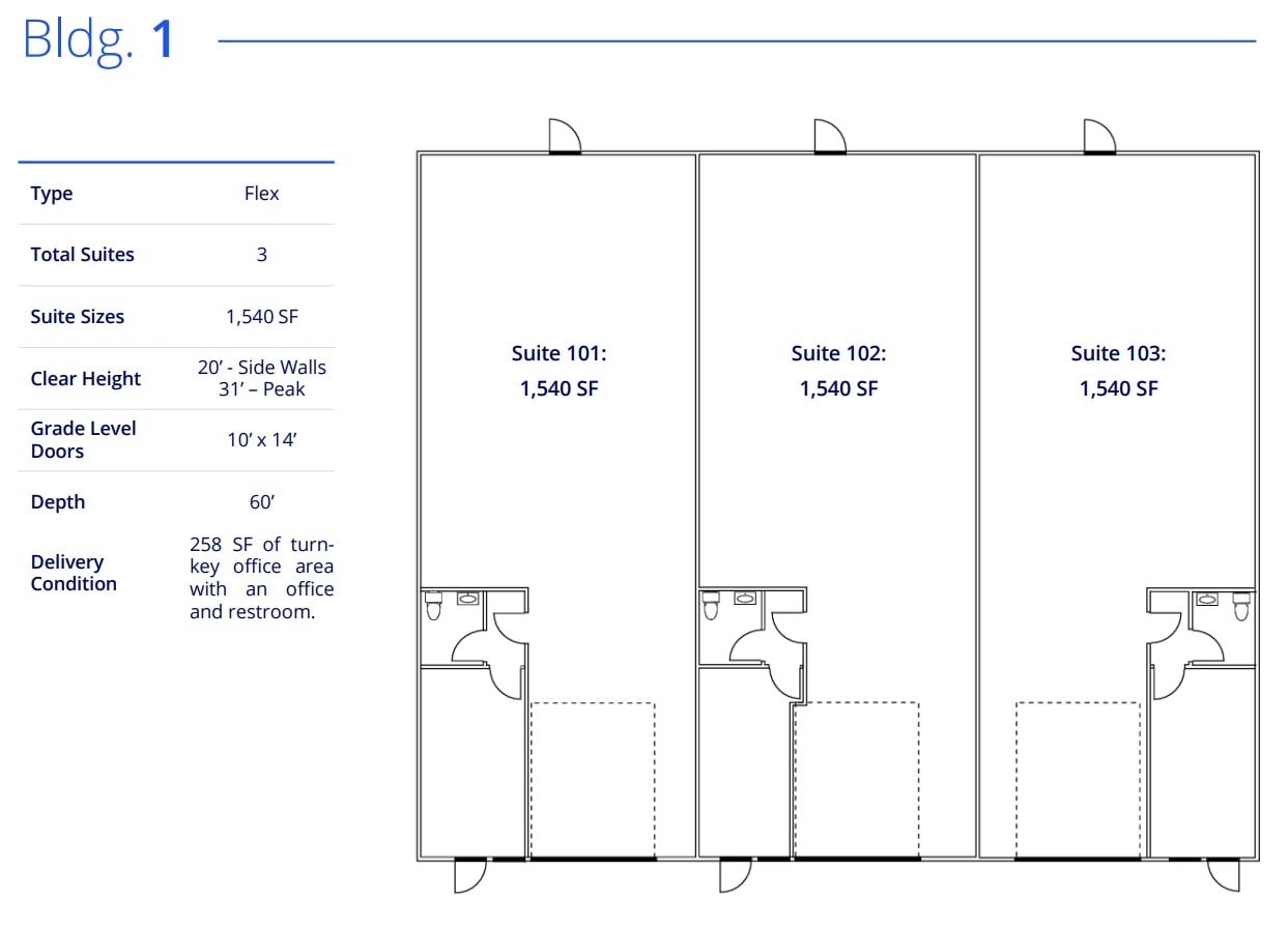 510 Private Rd, Wylie, TX à louer Plan d’étage- Image 1 de 1