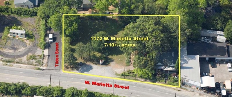 1172 W Marietta St, Atlanta, GA à louer - Photo principale - Image 1 de 4