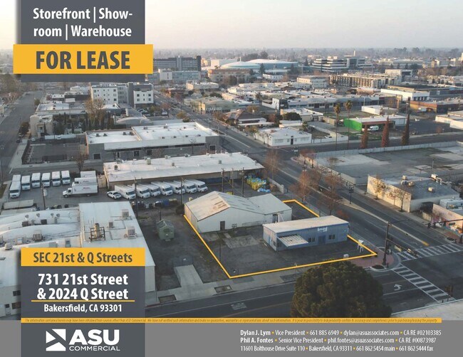 Plus de détails pour 2024 Q St, Bakersfield, CA - Commerce de détail, Industriel à louer