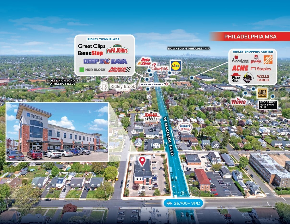 501-537 W MacDade Boulevard, Folsom, PA for sale Primary Photo- Image 1 of 8