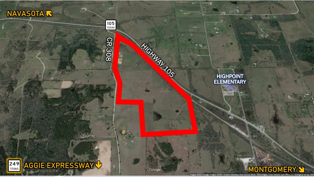± 39 Acres Near Highway 105, Navasota, TX for sale Building Photo- Image 1 of 3