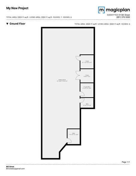 1587-1599 S State St, Orem, UT à louer - Plan d’étage - Image 2 de 16