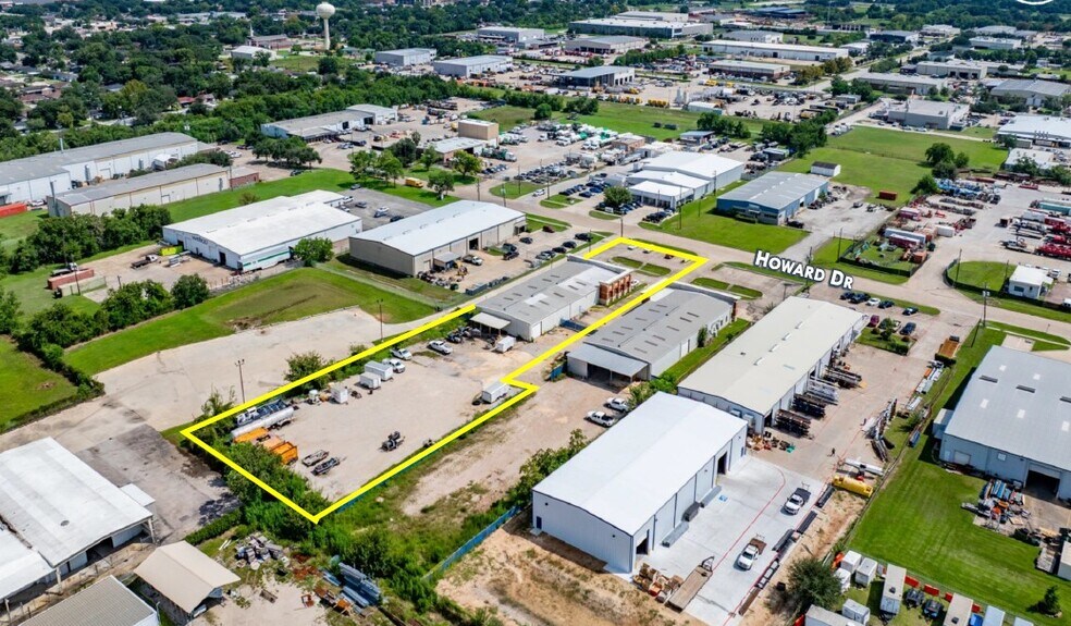 629 Howard Dr, Deer Park, TX à louer - Aérien - Image 3 de 9