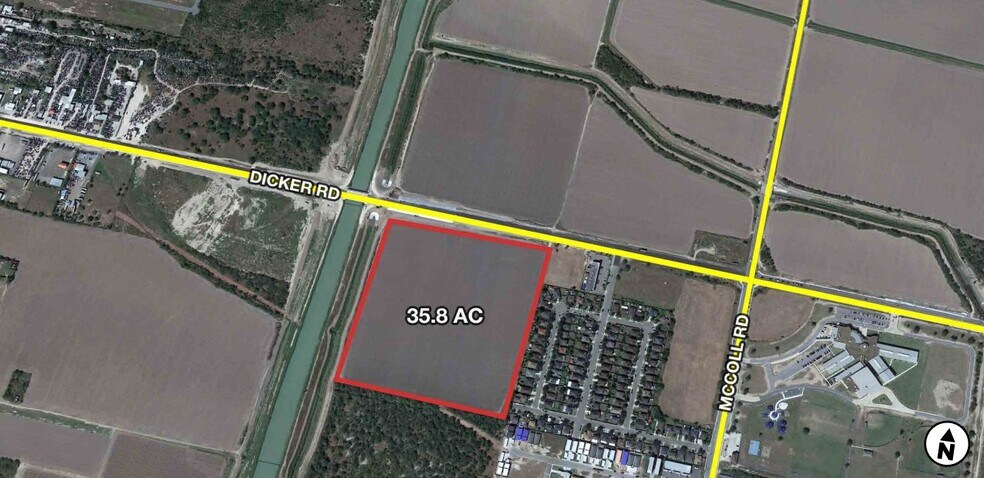000 Dicker Rd, Hidalgo, TX à vendre - Aérien - Image 1 de 1