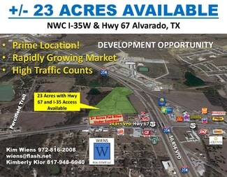 More details for 6881 Hwy 67 hwy, Alvarado, TX - Land for Sale