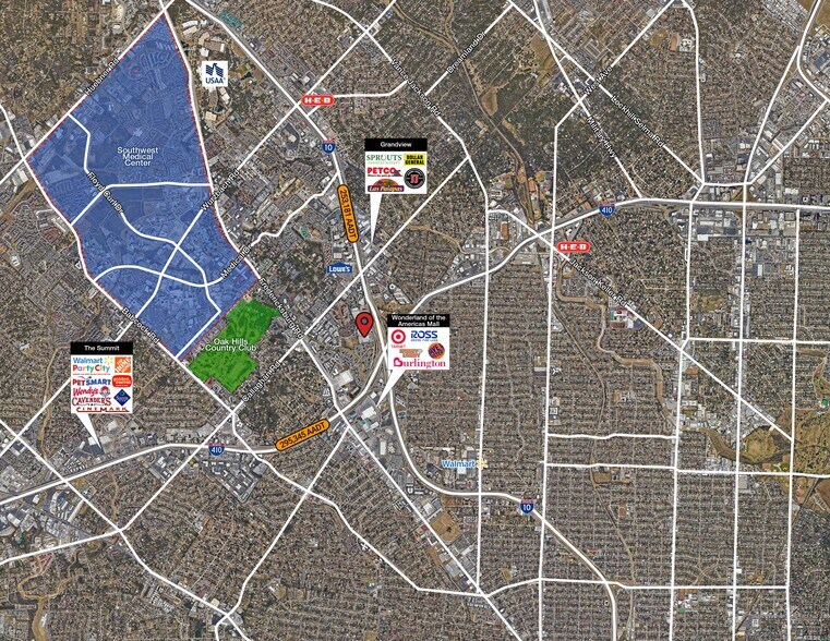 7530 W IH-10, San Antonio, TX à vendre - Aérien - Image 2 de 2
