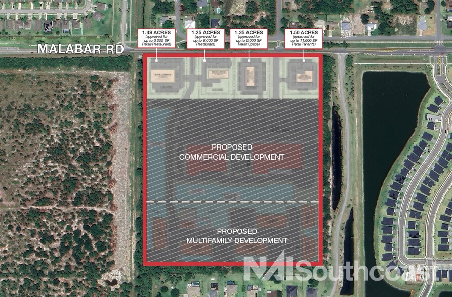 1843 Malabar rd, Palm Bay, FL à louer - Photo du bâtiment - Image 2 de 7