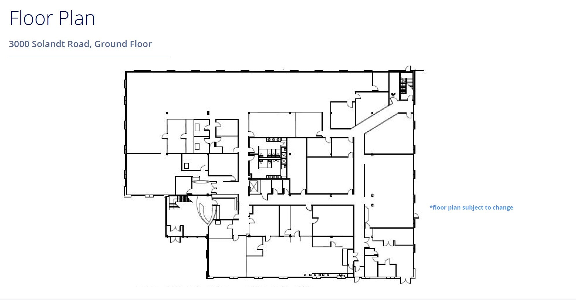 3000 Solandt Rd, Ottawa, ON for lease Floor Plan- Image 1 of 1